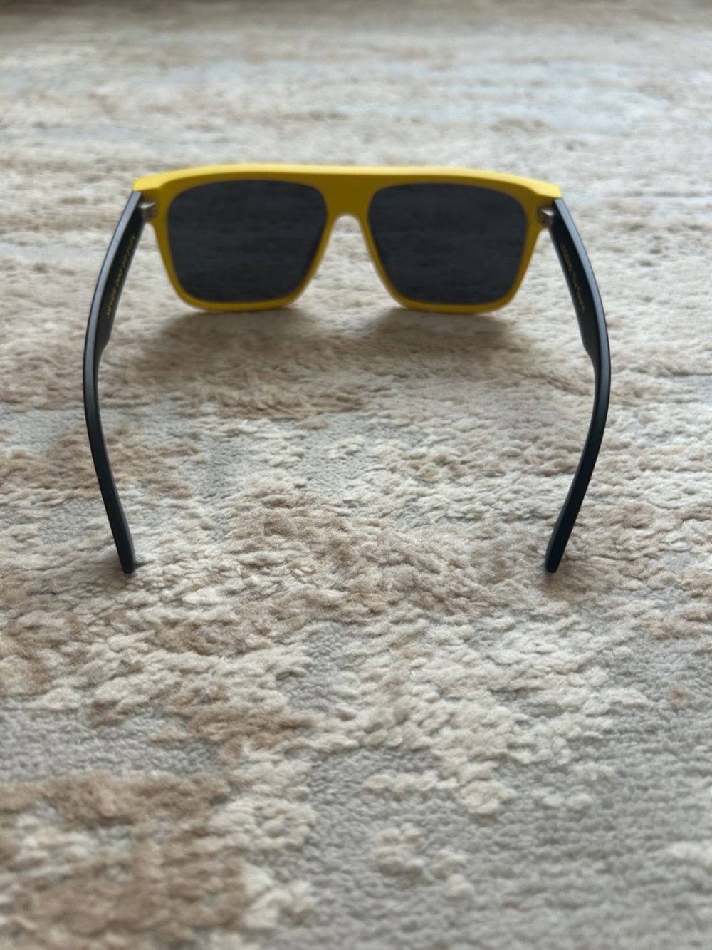 Neven Men’s Yellow and Black Shield Sunglasses - Picture 4 of 6